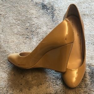 Banana Republic Patent Leather Work Wedge